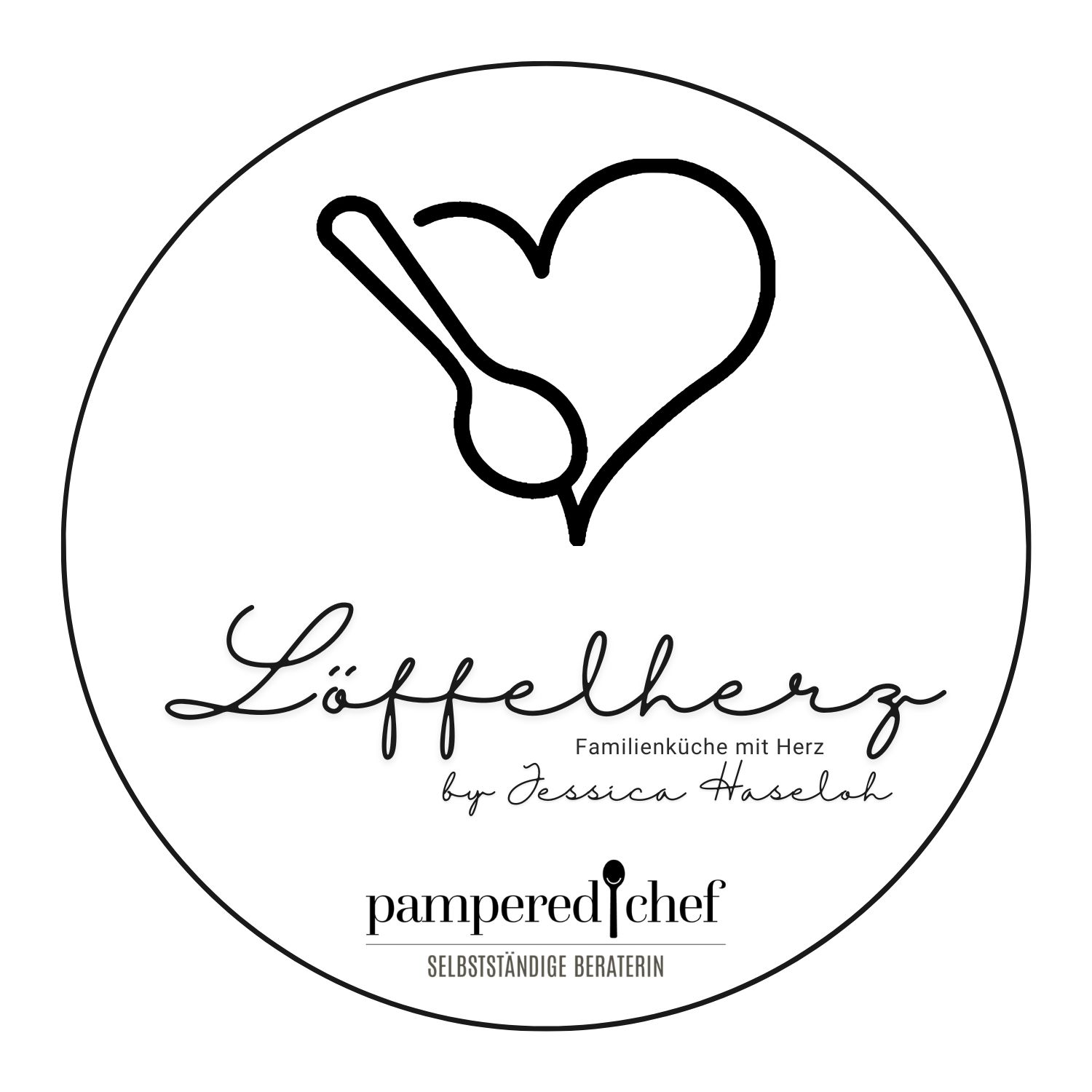 Logo Löffelherz by Jessica Haseloh