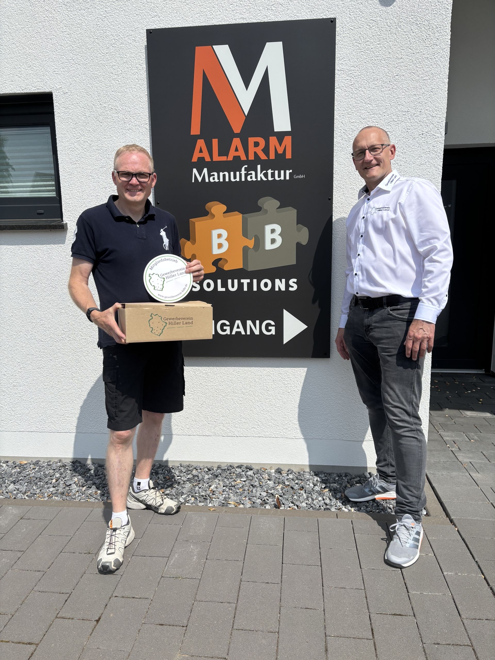 Alarm Manufaktur neues Mitglied im Gewerbeverein